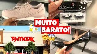 MUITA COISA BARATA! 😍😱 TJMAXX - LOJA SUPER BARATA NOS EUA