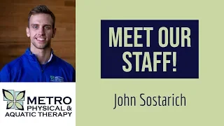 Meet Our Staff! | John Sostarich