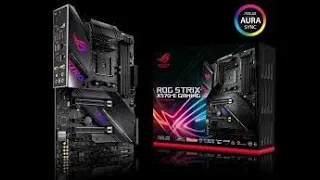 UNBOXING ASUS ROG STRIX X570-E GAMING // WITH RGB TEST //