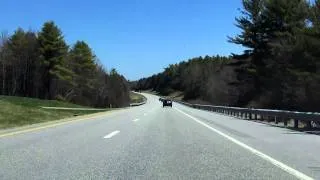 Interstate 295 - Maine (Exits 31 to 43) northbound