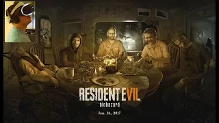 RE 7 стрим на русском. VR игра. Виртуальная реальность.