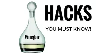 Top 10 Amazing Vinegar Life Hacks You MUST Know ✓