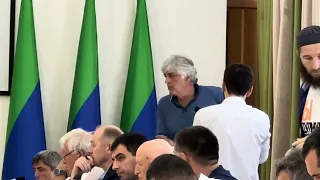 Заседание Общественной палаты Дагестана по проблемам энергетики. 1 часть