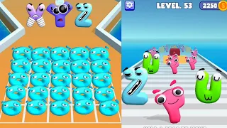 New 'Alphabet Run Letter Go VS Merge Master Monster Run 3D, Alphabet lore, Number Lore,Alphabet Game