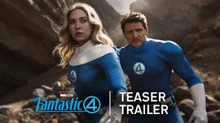 Marvel Studios' The Fantastic Four – Official Trailer (2025) Pedro Pascal, Vanessa Kirby