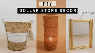 DIY Dollar Store Decor - Home Decor on a Budget | Dusty Hues