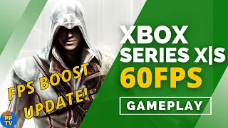 Assassin's Creed II 60FPS Boost Update Xbox Series X|S Gameplay | Pure Play TV