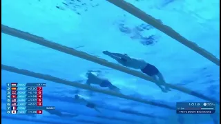 World Aquatics Championships 2023 - Men's 200m Backstroke Semi Finals (Oliver Morgan - 1:57.50)