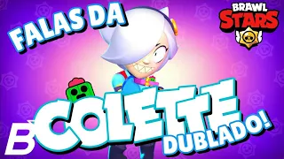 Falas da Colette em português! (DUBLADO) | Brawl Stars