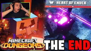 MINECRAFT DUNGEONS FINAL BOSS + END CUTSCENE! Arch-Illager and Heart of Ender Boss Fight Reaction