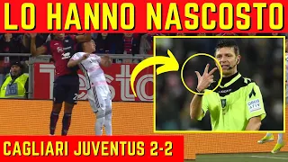 SCONVOLGENTE LO HANNO NASCOSTO A TUTTI CAGLIARI JUVENTUS 2 2