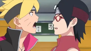 Boruto | Boruto hampir mencium Sarada