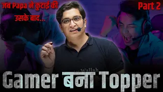 Papa की धुलाई के बाद, Gamer बना Topper😡| Real Story Of JEE Aspirant | Sachin Sir Real Kota Story