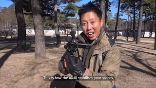 Vlog with Sony’s AX40 4K Handycam | So far Seoul good (BTS)