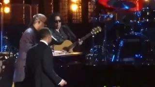 30th Annual Rock n' Roll Hall of Fame Inductions - 2015 - Stevie Wonder-John Legend and Bill Withers