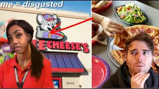 i got a job at CHUCK E. CHEESE to see if SHANE DAWSON was right.. and he was