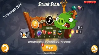 Angry Birds 2 AB2 Daily Challenge Silver Slam | Extra Bomb and Chuck get the King!