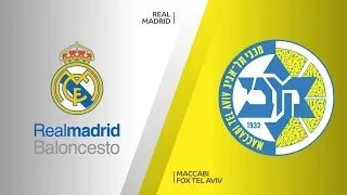 Real Madrid - Maccabi FOX Tel Aviv Highlights | Turkish Airlines EuroLeague RS Round 16