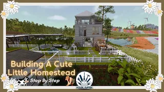 HOUSE FLIPPER| Farm DLC| Building a Cute Little Homestead👩‍🌾| Step By Step & Tour