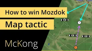 MAP SPOTS MOZDOK- KEY POSITIONS and tactics for realistic tank battles in War Thunder