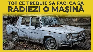 Cum RADIEZI o mașină din CIRCULAȚIE dacă ai făcut ACCIDENT ?!