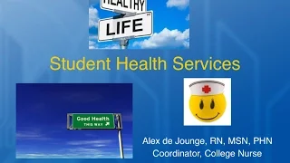 Student Health Services Video 09 2016