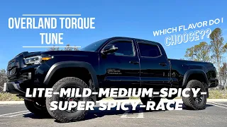 Which Tacoma Overland Torque Tune “Flavor” Is The Best??
