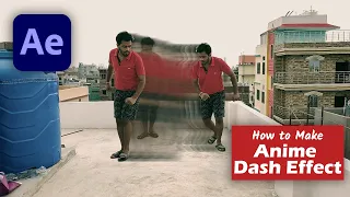 HOW TO MAKE SUPER SPEED Dash effect inspired by ANIME | Adobe After Effects | Anime Dash Effect