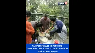 Mamata Banerjee Makes Momos | Darjeeling Momos | Mamata Banerjee Darjeeling | #Shorts | CNN News18