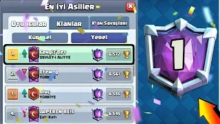 TÜRKİYE 1.Sİ OLUP DÜNYA 1.Sİ İLE MAÇ YAPTIM !!! - Clash Royale