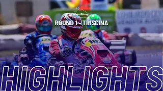 C.I. ACI Karting - HIGHLIGHTS | Round 1 - Triscina