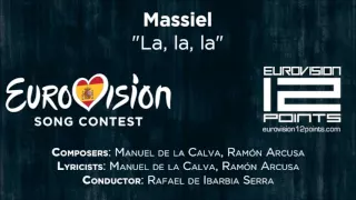 Massiel  "La, la, la"  1968 Eurovision Song Contest