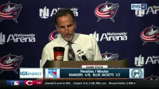 John Tortorella knows what the Columbus Blue Jackets need work on for next season