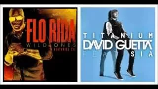 ▶ Wild Ones vs  Titanium Mashup   Flo Rida, David Guetta [German Mashup]