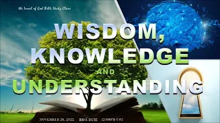 IOG - "Wisdom, Knowledge, And Understanding" 2022