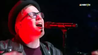 Fall Out Boy 'Centuries/My Songs Know What..' Live NHL All Star Game 2015