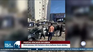 Polícias atacados em Lisboa