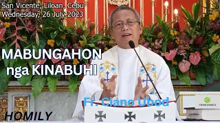 Fr. Ciano Ubod Homily - Unsaon Paghimong Mabungahon ug Balaan nga Kinabuhi?