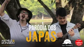 PARÓDIA DOS JAPAS ♫ Zé Neto e Cristiano - LARGADO ÀS TRAÇAS