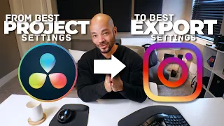 BEST Davinci Resolve INSTAGRAM SETTINGS For SHARP Videos | Davinci Resolve 17 Tutorial