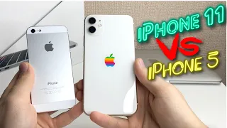 iPhone 11 vs iPhone 5 - Разница 7 лет а толку НЕТ?!