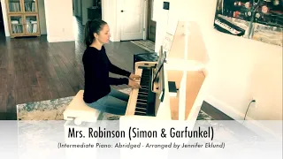 Mrs. Robinson (Simon & Garfunkel) - Intermediate Piano Sheet Music (Abridged Version)