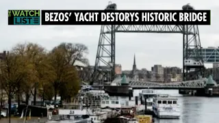 Historic Bridge Destroyed For Jeff Bezos' Mega-Yacht