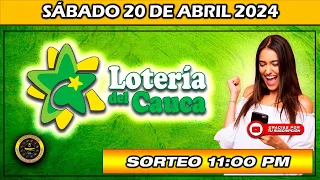 PREMIO MAYOR LOTERIA DEL CAUCA del SÁBADO 20 de Abril 2024 #loteria #loteriadelcauca