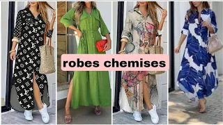 robes chemises tendance 2024🔥❤️