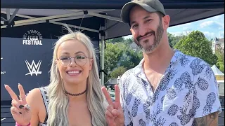 Meeting Liv Morgan #wwe #livmorgan