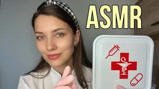 АСМР 👩‍⚕️Осмотр у ЛОРа Ролевая игра тихим голосом✨ASMR doctor 👩‍⚕️ Role play Medical 🏥 Checkup