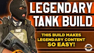 The LEGENDARY TANK BUILD you NEED! 80% PFE - LEGENDARY CONTENT MADE EASY - Division 2 - TU16