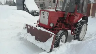 А Т-25  Отвал своими руками.