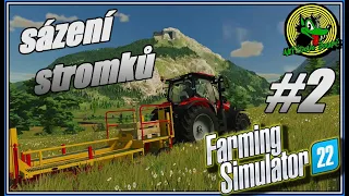 Sázení smrků a borovic (Neřádova ECOfarma)-Farming simulator 22 #2 CZ/SK